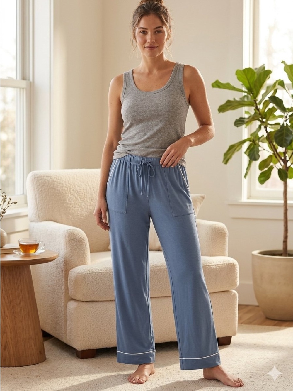 Lucky Brand Stretchy Lounge PJ Pants Size Large